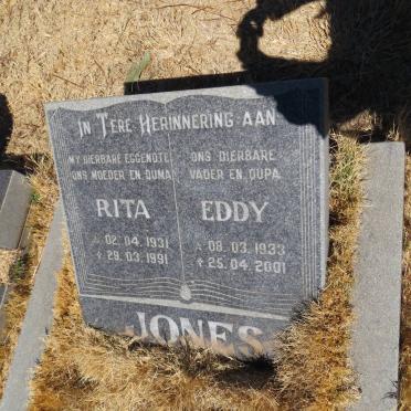 JONES Eddy 1933-2001 &amp; Rita 1931-1991