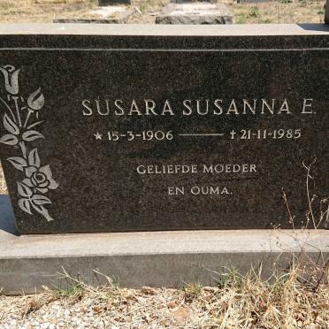 JOUBERT Hermanus Johannes 1912-1981 & Susara Susanna E. VAN WYK 1906-1985