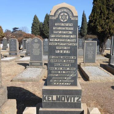 KELMOVITZ Abraham Isaac -1932