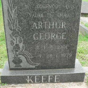 KEEFE Arthur George 1901-1979