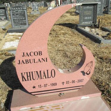 KHUMALO Jacob Jabulani 1969-2007