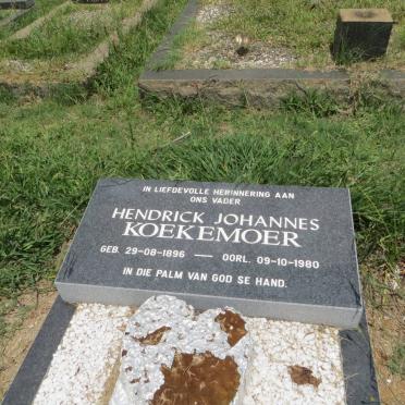 KOEKEMOER Hendrick Johannes 1896-1980