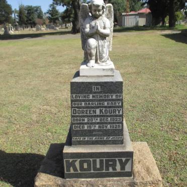 KOURY Doreen 1923-1926