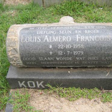 KOK Louis Almero Francois 1958-1979