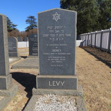 LEVY Sidney -1962