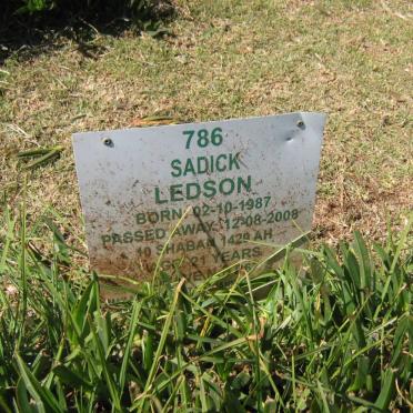 LEDSON Sadick 1987-2008