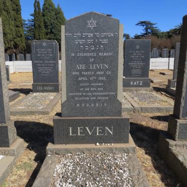 LEVEN Abe -1959
