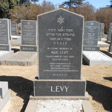 LEVY Ada -1966