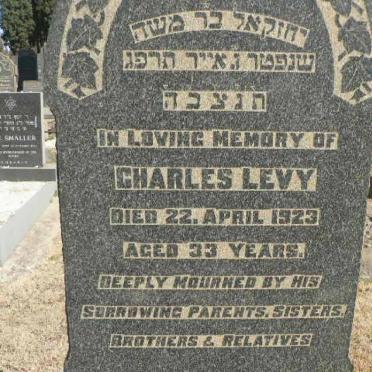 LEVY Charles -1923