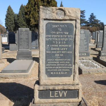 LEVY David -1932