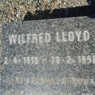 LLOYD Wilfred 1910-1996