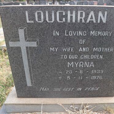 LOUGHRAN Myrna 1939-1976