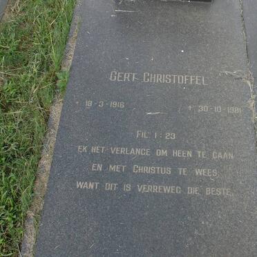 LOOTS Gert Christoffel 1916-1991