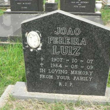 LUIZ Joao Pereira 1907-1984