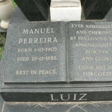 LUIZ Manuel Perreira 1905-1982