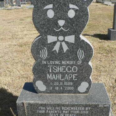 MAHLAPE Tshego 1999-2000