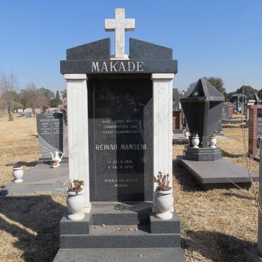 MAKADE Reinah Mamseni 1914-1998