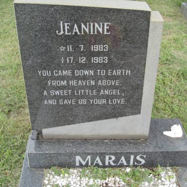 MARAIS Jeanine 1983-1983