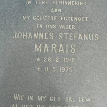 MARAIS Johannes Stefanus 1918-1975