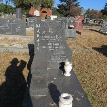 MARAIS Johannes Jacobus Van Wyk 1960-1982