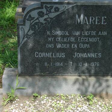 MAREE Cornelius Johannes 1914-1976
