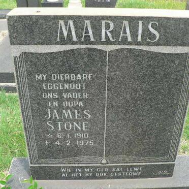MARAIS James Stone 1910-1975