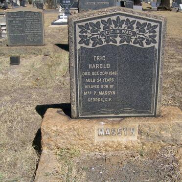 MASSYN Eric Harold -1946