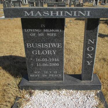 MASHININI Busisiwe Glory 1946-2000