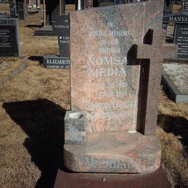 MASHININI Nomsa Media 1930-2003