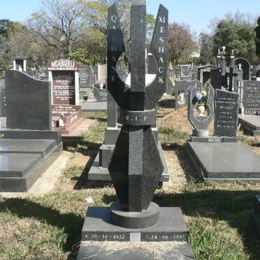 MESHACK Oashane 1932-1997