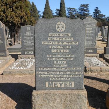 MEYER Mary -1932