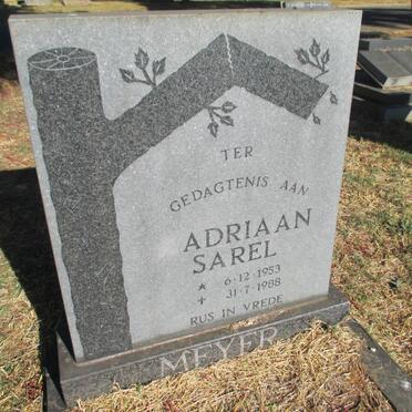 MEYER Adriaan Sarel 1953-1988