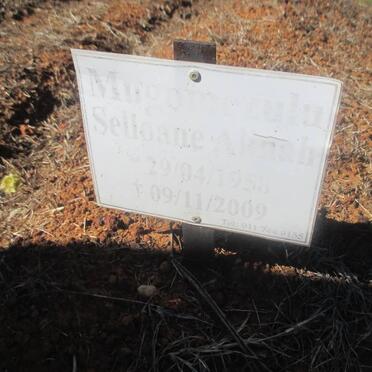 MNGOMEZULU Selloane Ak? 1958-2009