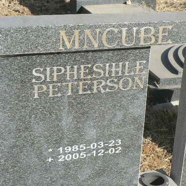 MNCUBE Siphesihle Peterson 1985-2005