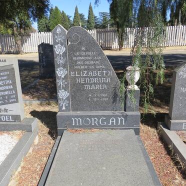 MORGAN Elizabeth Hendrina Maria 1912-1982