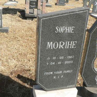 MORIHE Sophie 1967-2003