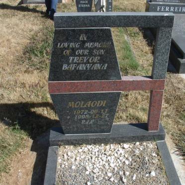 MOLAODI Trevor Bafanyana 1972-1998