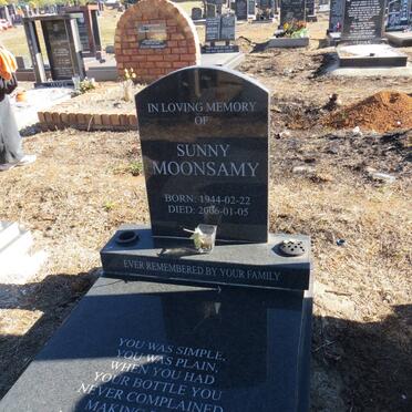 MOONSAMY Sunny 1944-2006