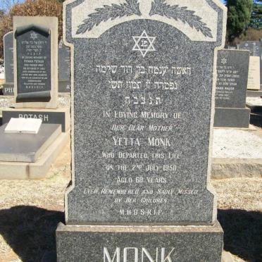 MONK Yetta -1950