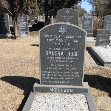 MORRISON Sandra Rose -1992