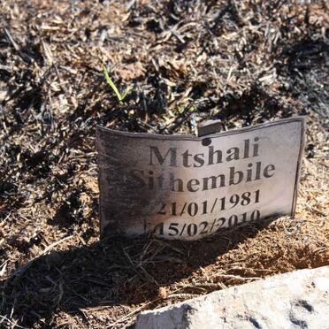 MTSHALI Sitembile 1981-2010