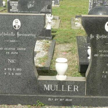 MULLER Nic 1913-1987 &amp; Joey 1920-1976
