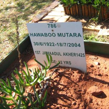 MUTARA Hawaboo 1922-2004