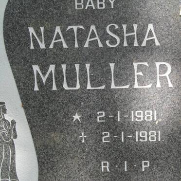 MULLER Natasha 1981-1981