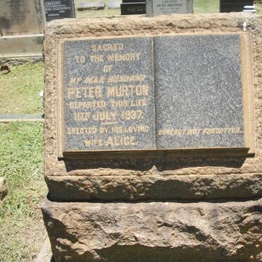 MURTON Peter -1937