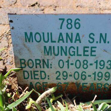 MUNGLEE Moulana S.N. 1930-1997