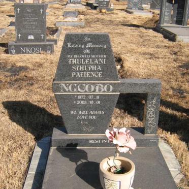 NCOBO Thulelani Sthupha Patience 1972-2003
