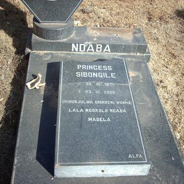 NDABA Princess Sibongile 1971-2000