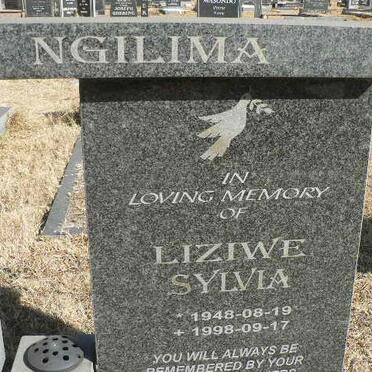 NGILIMA Lizwe Sylvia 1948-1998