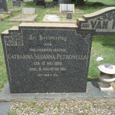 NIEKERK Daniel Johannes Albertus, van 1894-1952 &amp; Catharina Susanna Petronella 1889-1961